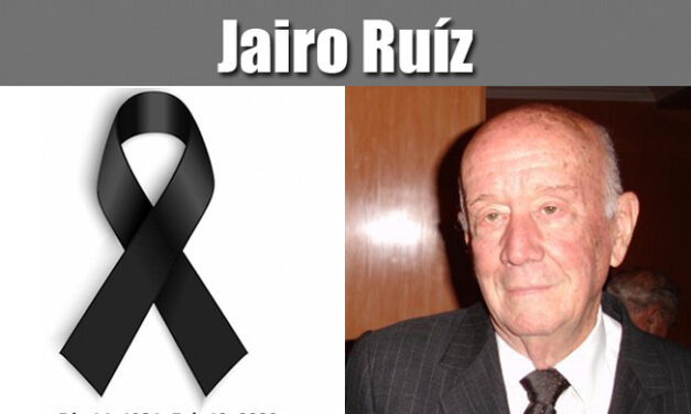 Jairo Ruiz | Dic 14, 1931- Feb 12, 2020