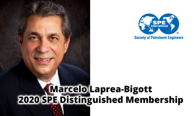 Marcelo Laprea-Bigott  2020 SPE Distinguished Membership