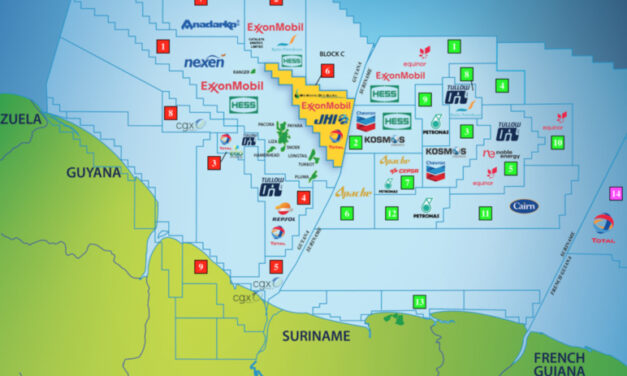Petronas perfora primer pozo  costa afuera de Surinam