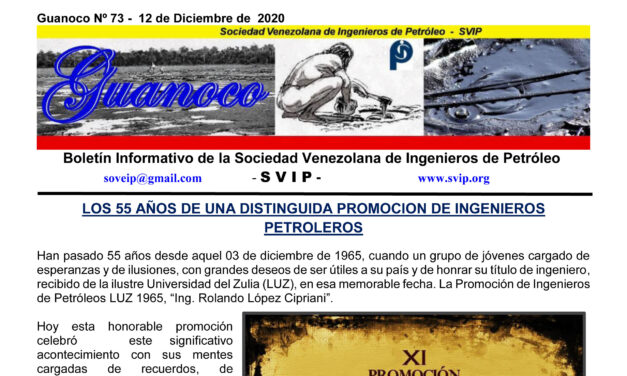 Sociedad Venezolana de Ingenieros de Petróleo | GUANOCO 73