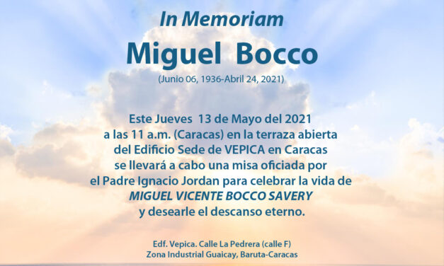 In Memoriam: Miguel Bocco