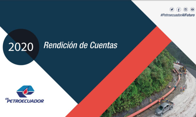 Rendición de cuentas 2020 de EP Petroecuador