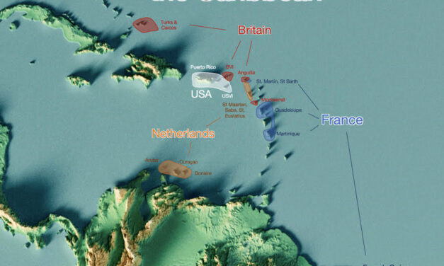Gráfica del día | Jun 29, 2021 | Current European Territories in the Caribbean