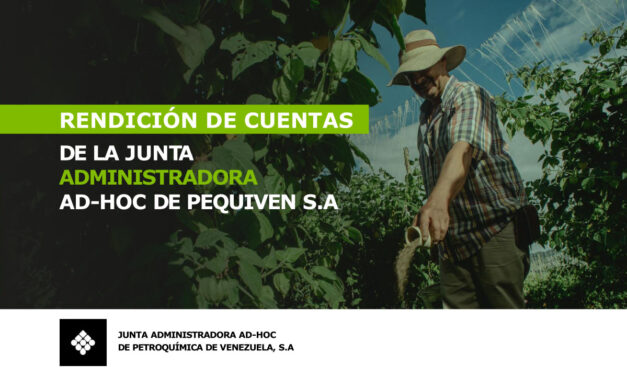 Rendición de Cuentas de la Junta Administrativa Ad-Hoc de Pequiven S.A.