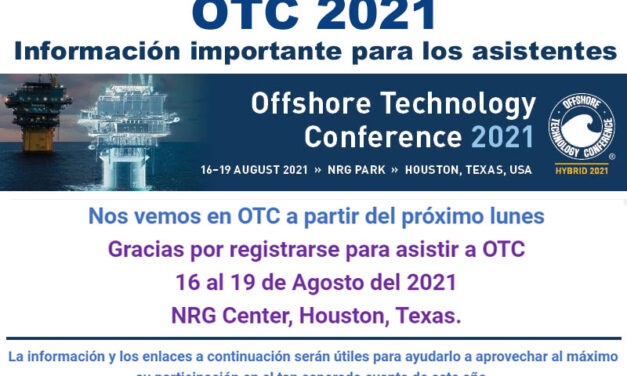 OTC 2021  Información importante para los asistentes