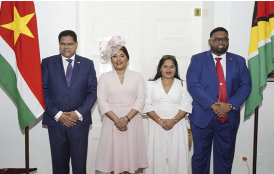 El petróleo en la agenda de la delegación de Surinam que visita a Guyana