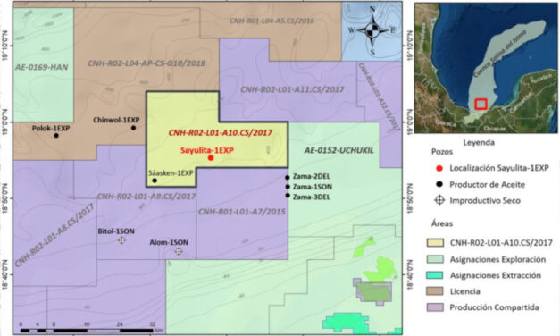 Eni realizó un descubrimiento offshore México