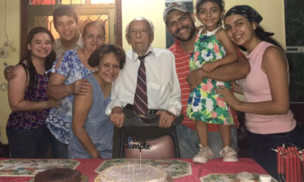 Lino Cadenas Celebró 101 Años de Vida