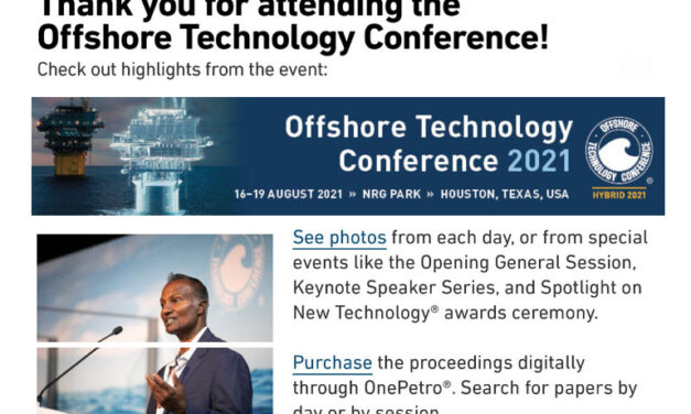 OTC Conference 2021 – Post Show Issue