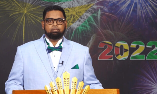 Irfaan Ali, Presidente de Guyana, discurso de año nuevo a la nación