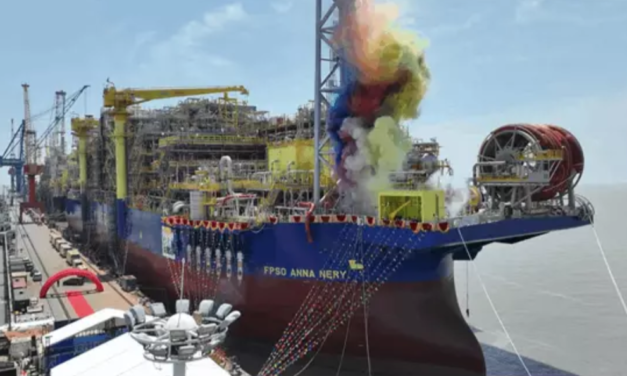 La FPSO Anna Nery rumbo a Brasil