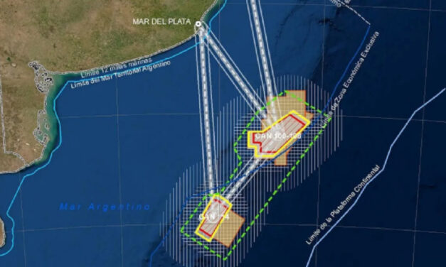 Prospección sísmica offshore en Mar del Plata