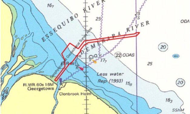 Exxon inició estudios en el principal canal de navegación de Guyana