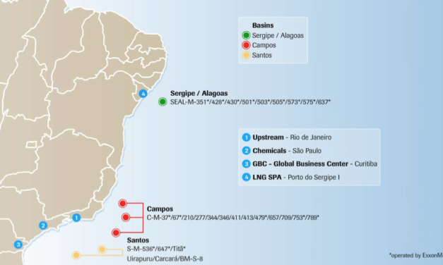 Exxon canceló programa de exploración en Brasil