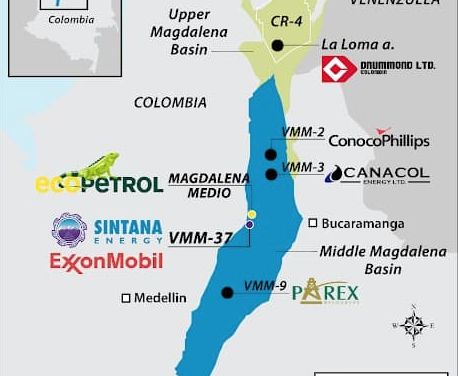 La industria petrolera de Colombia golpeada por la salida de Exxon