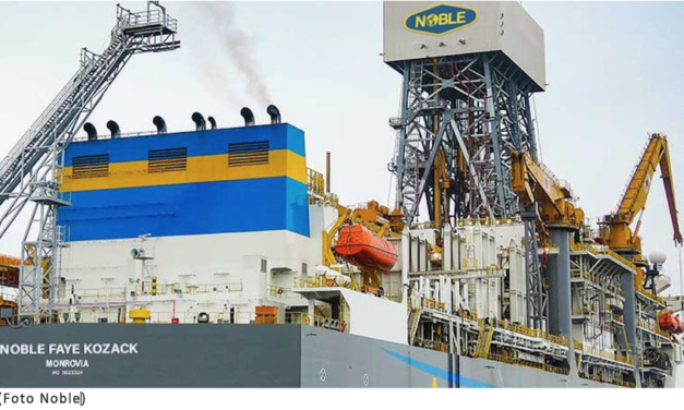 Noble gana dos contratos de perforación en aguas profundas