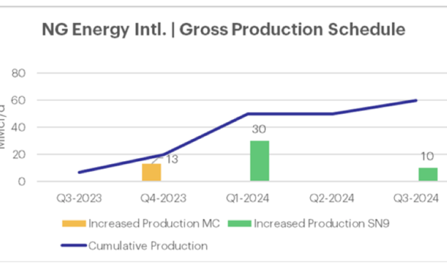 NG Energy iniciará producción del Sinu-9