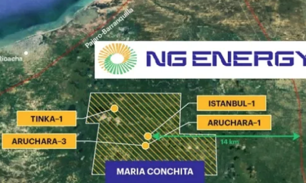 NGE explotación del gas en Colombia