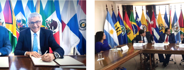 IOA y OLADE firman MOU