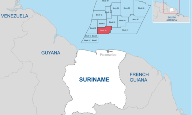 Exxon se retira del bloque 52 de Surinam