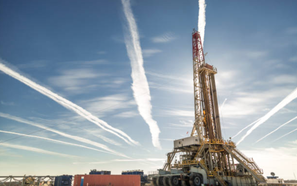 Petrobras perfora en tierra 