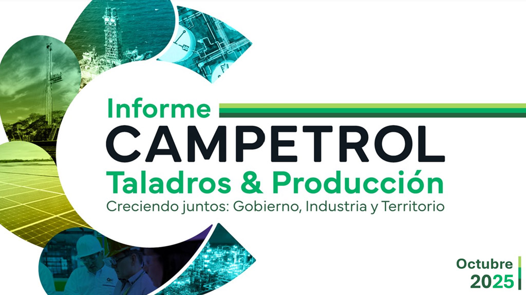 Informe CAMPETROL: Taladros y Producción de Octubre 2025