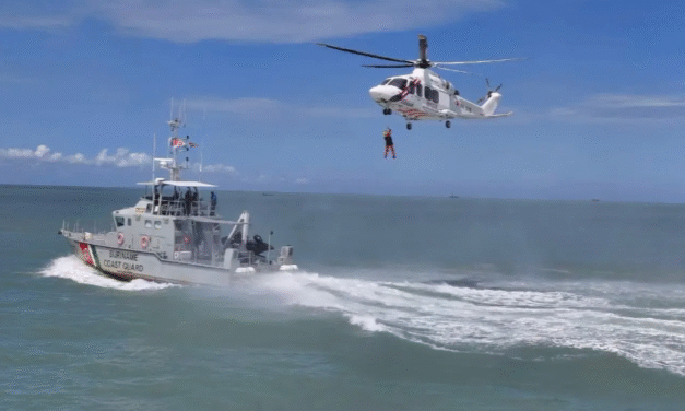 Rescate con helicópteros en Surinam