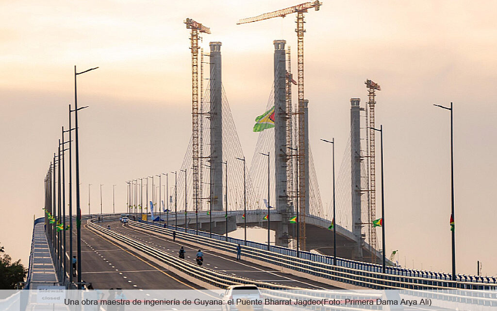 El nuevo puente Demerara
