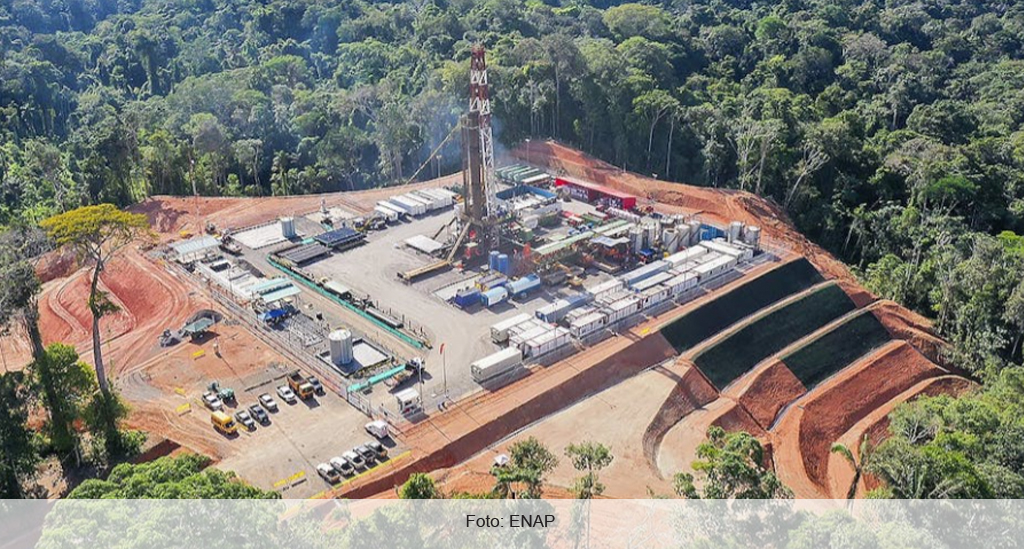 Enap descubre petróleo Ecuador