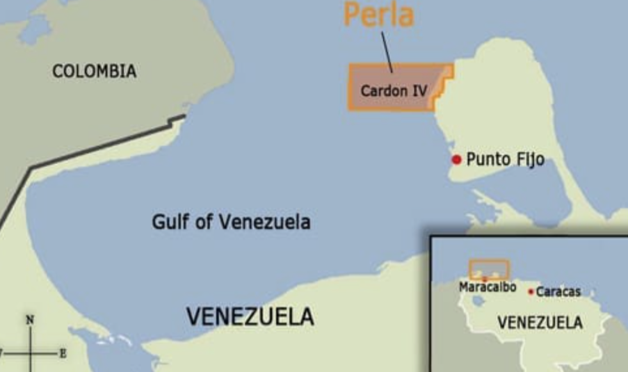 El campo de gas Perla