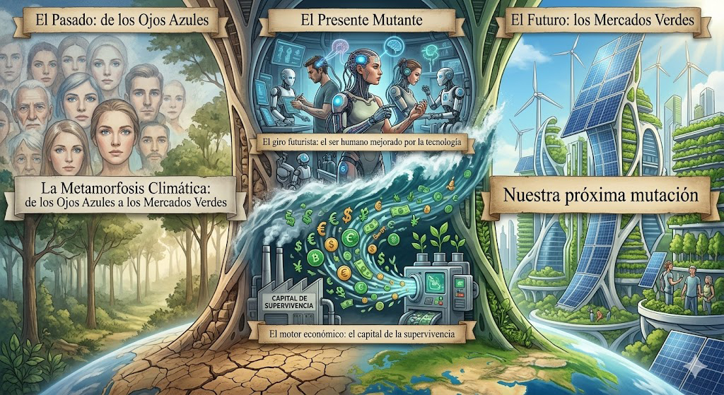 La Metamorfosis Climática: de los Ojos Azules a los Mercados Verdes
