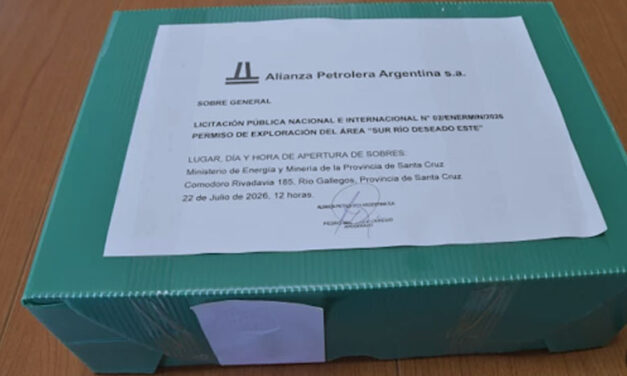 Alianza Petrolera y Surcana Energy presentaron la oferta en Sur Río Deseado Este