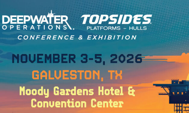 Deepwater Operations and Topsides, Platform and Hulls conference sessions | Nov 03-05 | Galveston, Texas