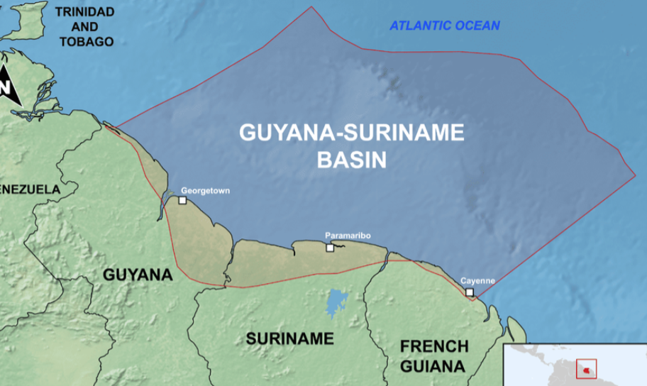 Estudios ambientales en Guyana-Surinam