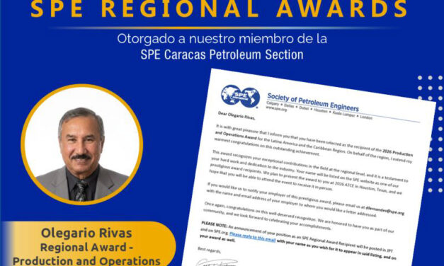 SPE Regional Award
